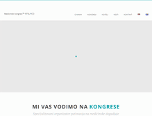 Tablet Screenshot of medicinskikongresi.com